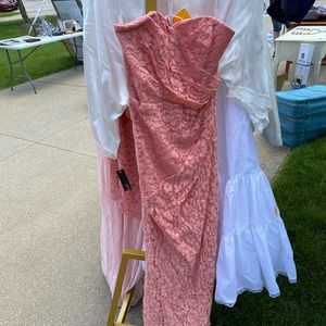 Pink Lace Dress, size 4